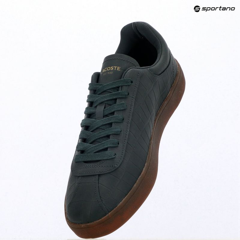 Pánske topánky Lacoste Baseshot dark green/gum 9