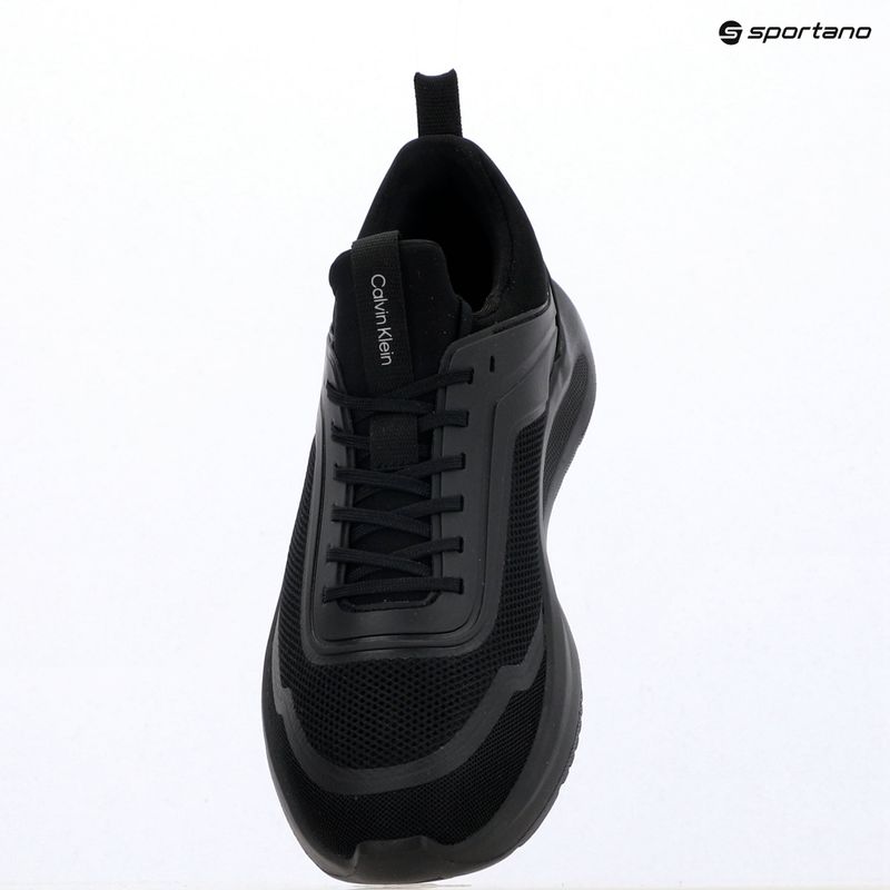 Pánske topánky Calvin Klein HM0HM02164 Light Eva Run Lace Sock triple black 9