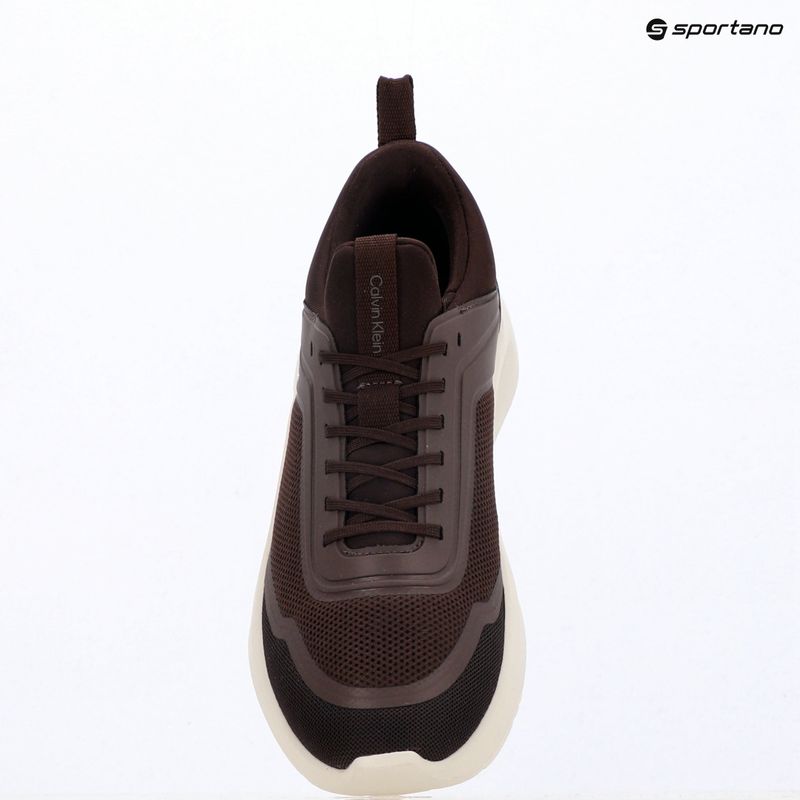 Pánske topánky Calvin Klein HM0HM02164 Light Eva Run Lace Sock bordeaux 9