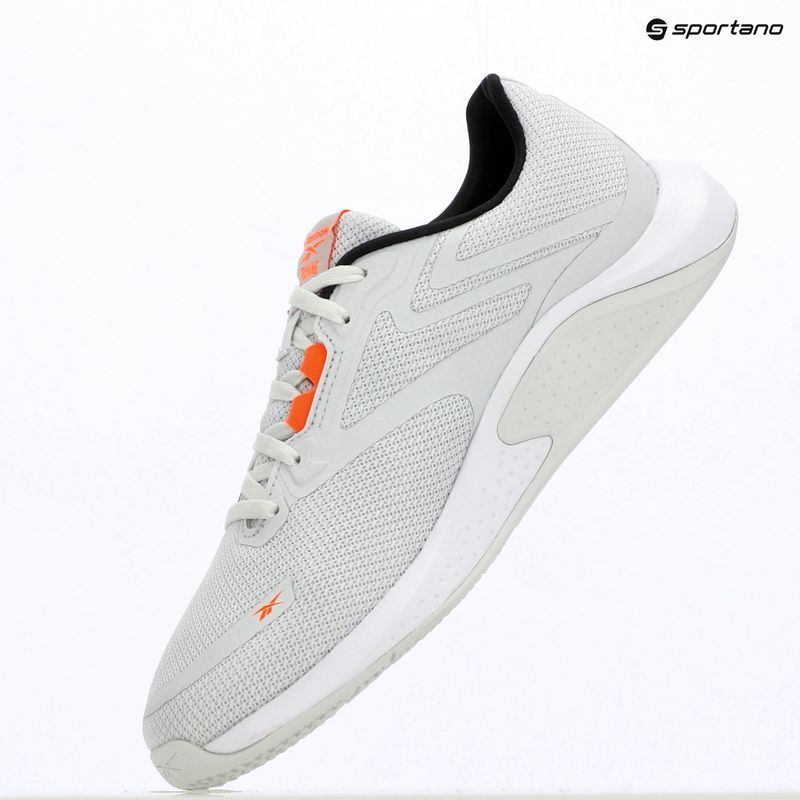 Pánske tréningové topánky Reebok Nanoflex Tr 3 grey/black/atomic tangerine 9