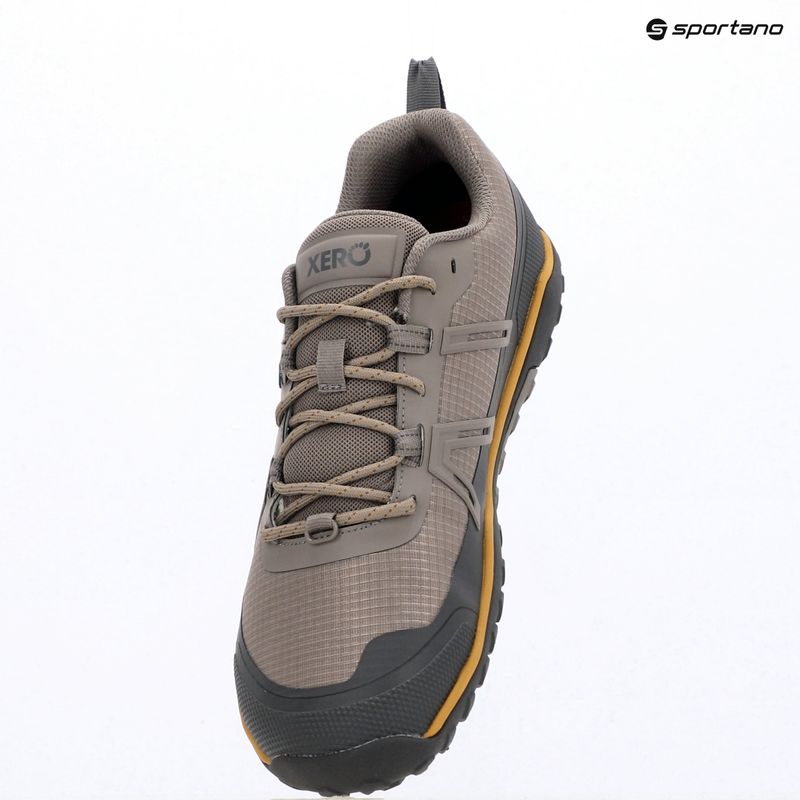 Pánske barefoot topánky Xero Shoes Scrambler Trail Low WP driftwood/asphalt 9