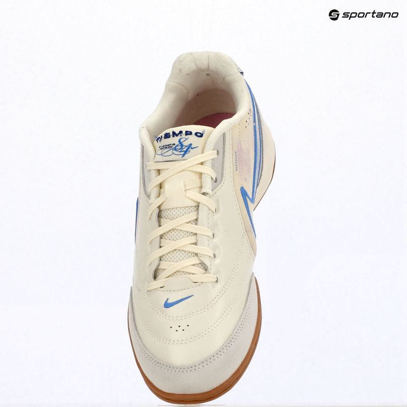 Pánske kopačky Nike Tiempo Streetgato PRM IC coconut milk/gum med brown/blue crystal 11