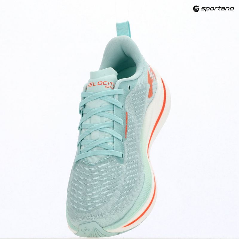 Dámske bežecké topánky Under Armour Velociti SPD refresh mint/castlerock 9