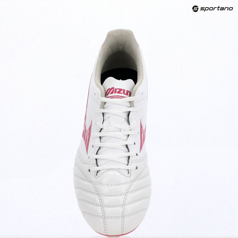 Futbalové kopačky Mizuno Morelia Neo IV Pro AG white/fuchsia purple/fuchsia purple 12