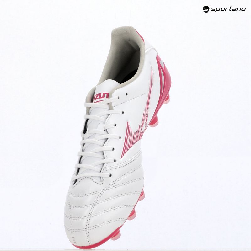 Futbalové kopačky Mizuno Morelia Neo IV Pro FG white/fuchsia purple/fuchsia purple 12