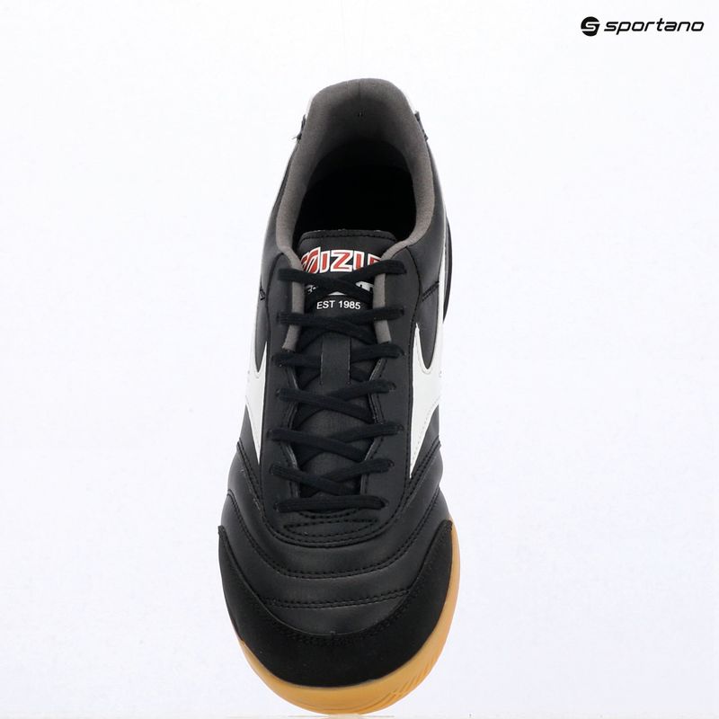 Futbalové kopačky Mizuno Morelia Sala Pro IN black/white/Chinese red 15