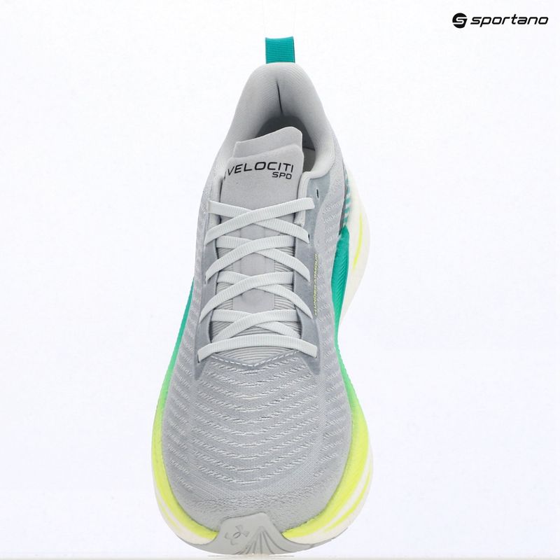 Pánske bežecké topánky Under Armour Velociti SPD halo gray/green mode/black 9