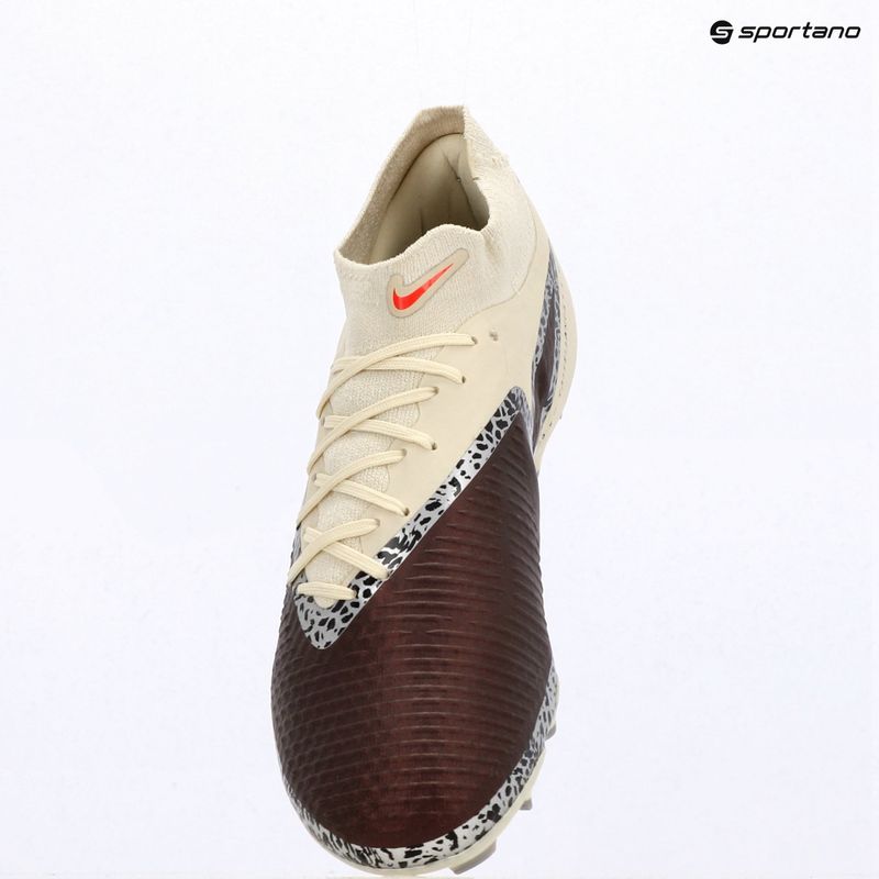 Pánske kopačky Nike United Phantom 6 High Academy MG burgundy crush/fossil/university red 13