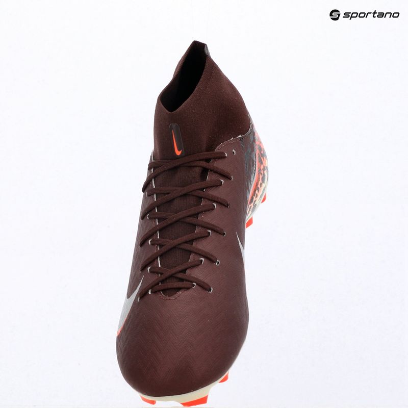 Pánske kopačky Nike United Mercurial Superfly 10 Academy MG burgundy crush/metallic silver 13