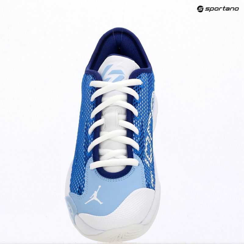 Detské basketbalové topánky Jordan Luka 77 GS Jr white/signal blue/psychic blue 13