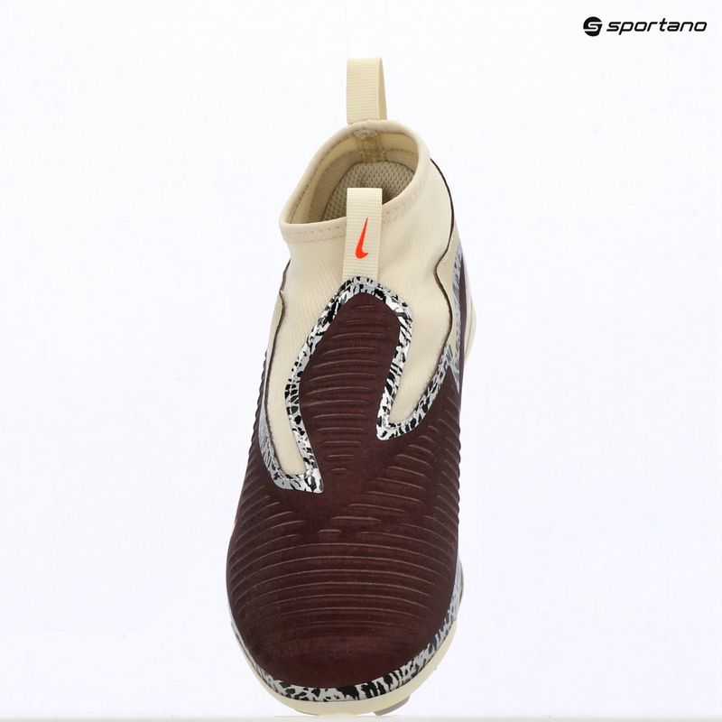 Detské kopačky Nike United Jr. Phantom 6 High Academy MG burgundy crush/fossil/university red 13