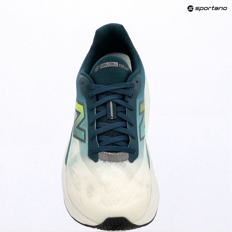 Pánske bežecké topánky New Balance FuelCell Rebel V5 medusa green/faded teal 19