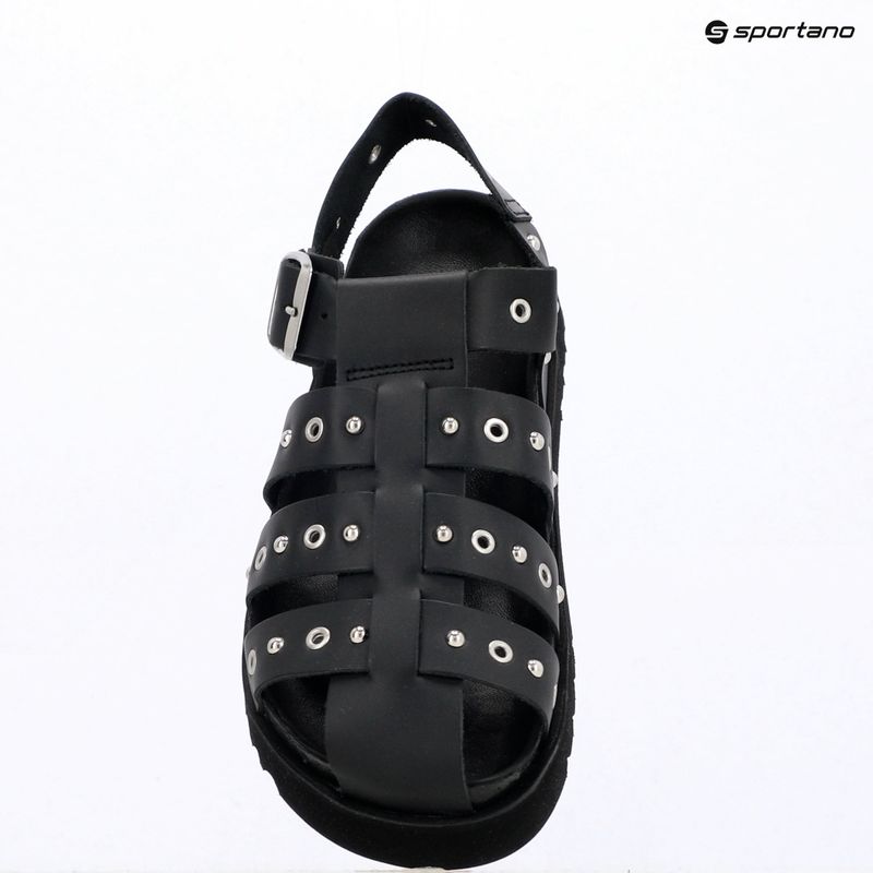 Dámske sandále Scholl Beatriz Fisherman Ring Leather black 9