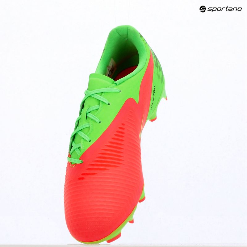 Pánske kopačky Nike Phantom 6 Low Academy Erling Haaland FG hot punch/green strike/black 15