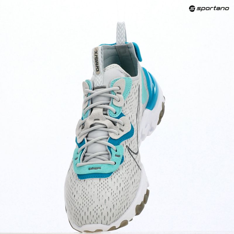 Pánske topánky Nike React Vision pure platinum/aquamarine/smoke grey 14