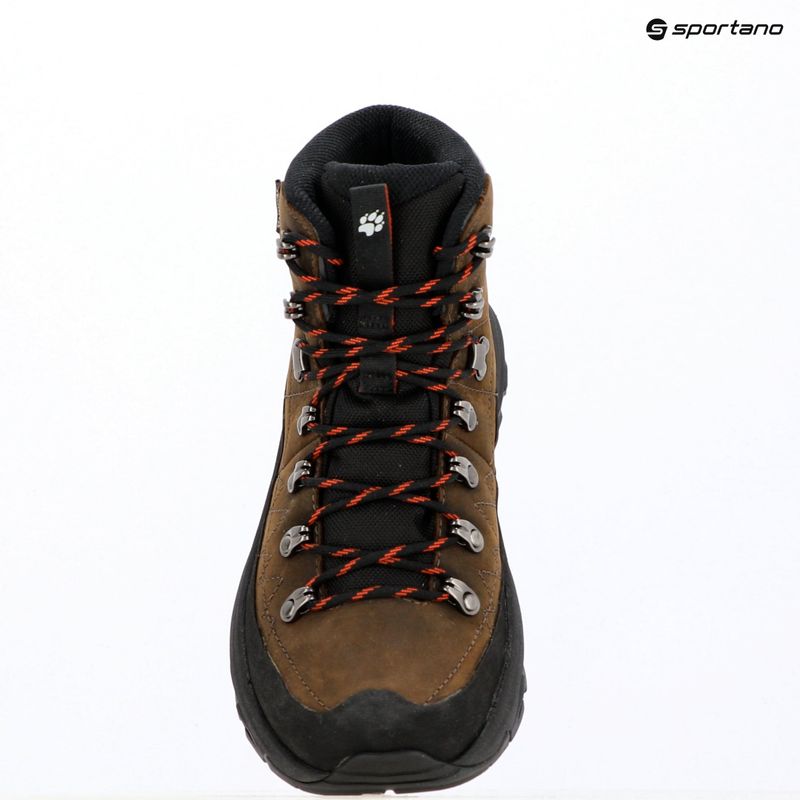 Pánske turistické topánky Jack Wolfskin Apex Hike Pro Leather Texapore Mid fawn 14