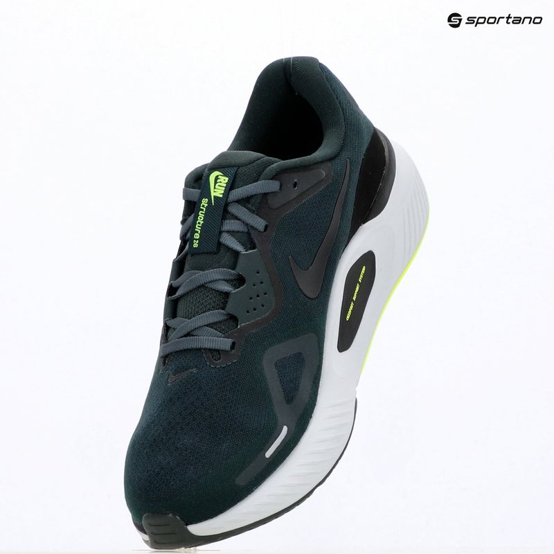 Pánske bežecké topánky Nike Structure 26 Wide seaweed/volt/pure platin 9