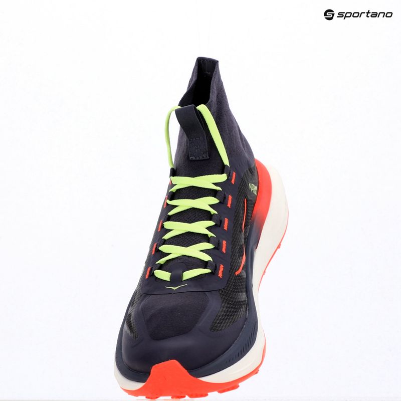 Pánske bežecké topánky HOKA Tecton X 3 squid ink/neon lame 18