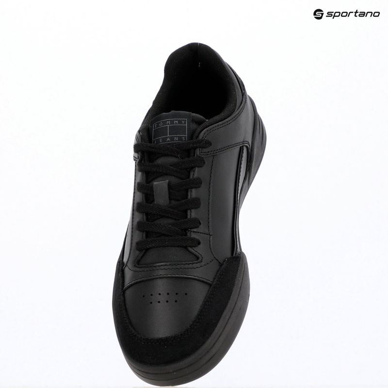 Pánske topánky Tommy Jeans Cupsole Leather black 9