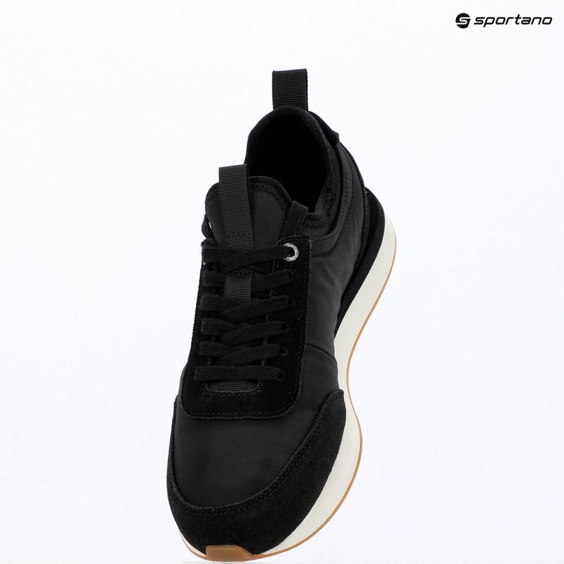Dámske topánky Calvin Klein YW0YW02060 Retro Runner Sock Laceup Mix Mat black/gyn metal/gum 9