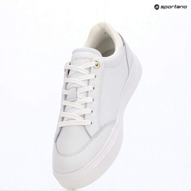 Dámske topánky Tommy Hilfiger Chic Cupsole Webbing white 9