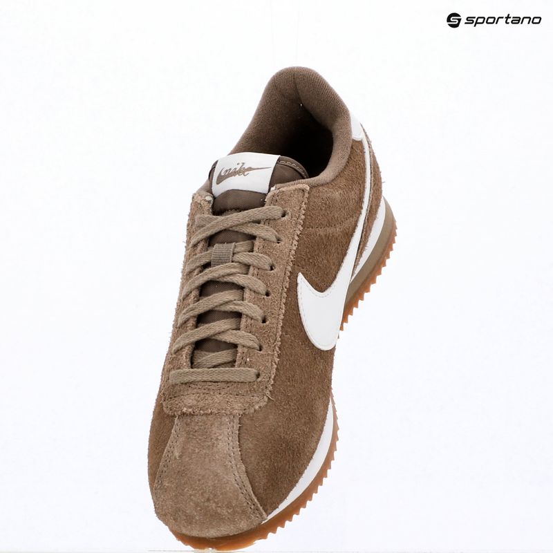Dámske topánky Nike Cortez Vintage Suede mink brown/gum med brown/white 10