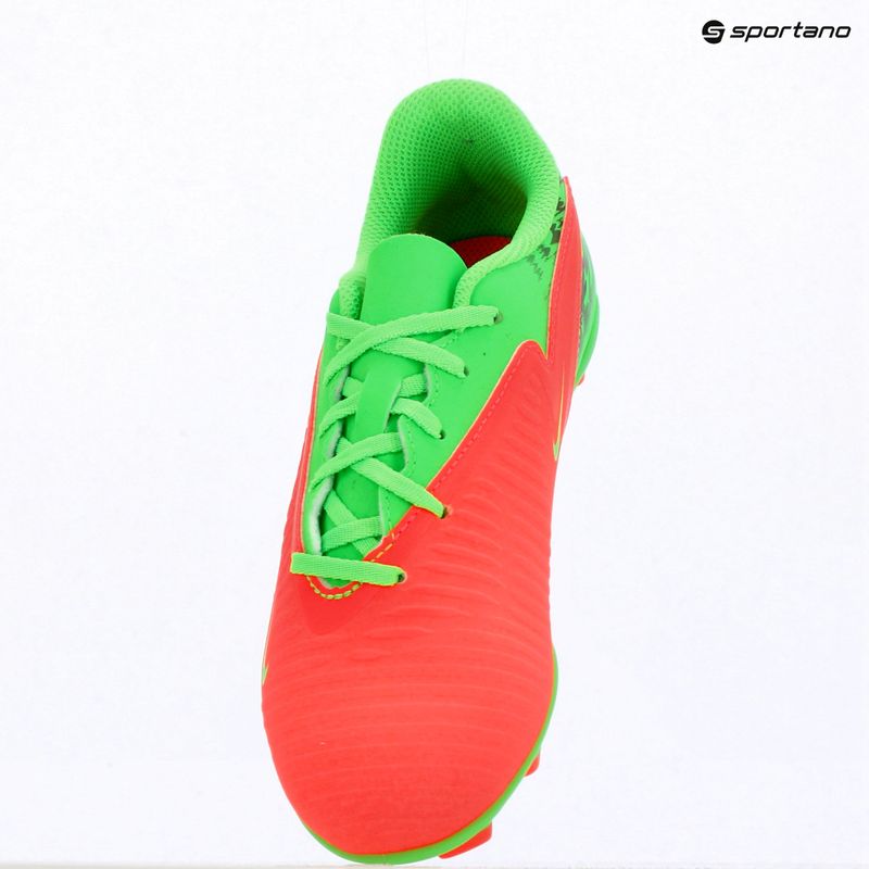 Detské kopačky Nike Jr. Phantom 6 Club Erling Haaland MG hot punch/green strike/black 15