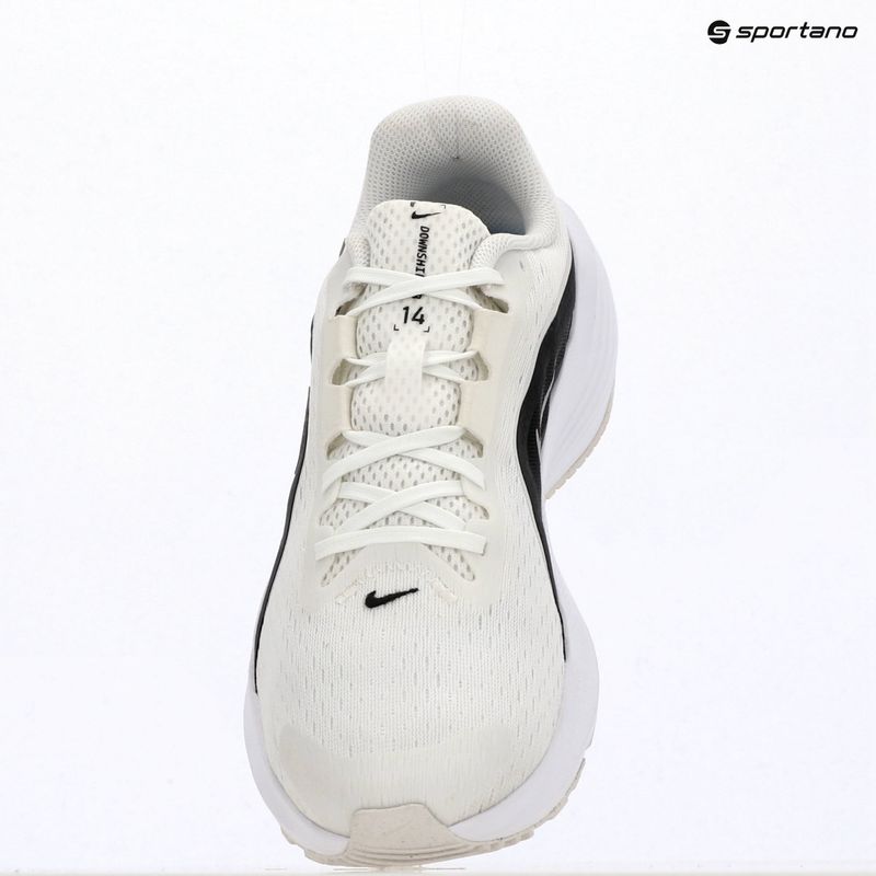 Pánske bežecké topánky Nike Downshifter 14 summit white/black/white/metallic silver 13