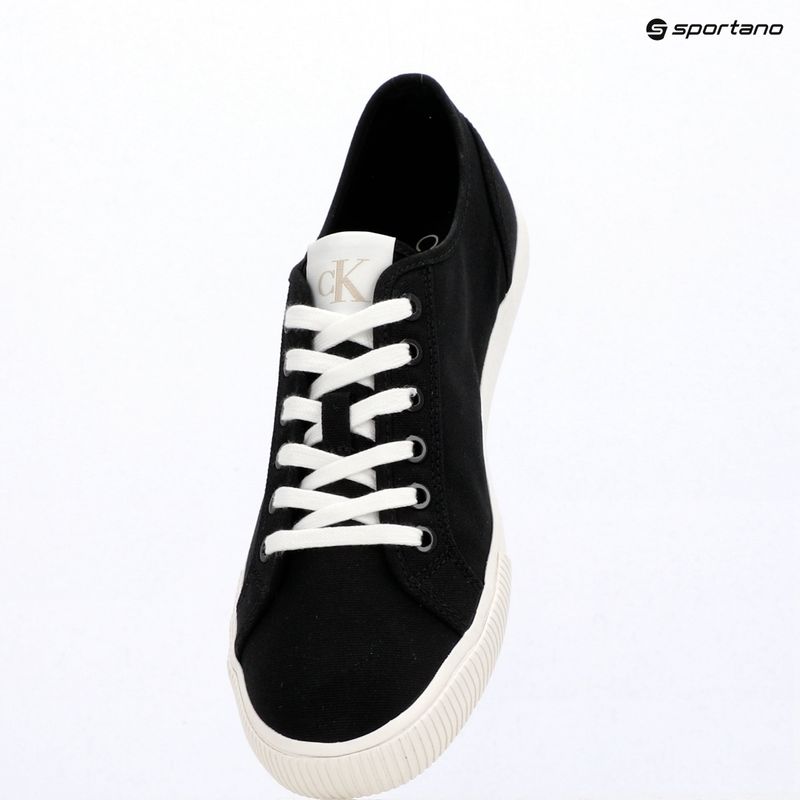 Pánske tenisky Calvin Klein YM0YM01209 3 Ess Vulc Low Mg Canvas ck black/bright white 9