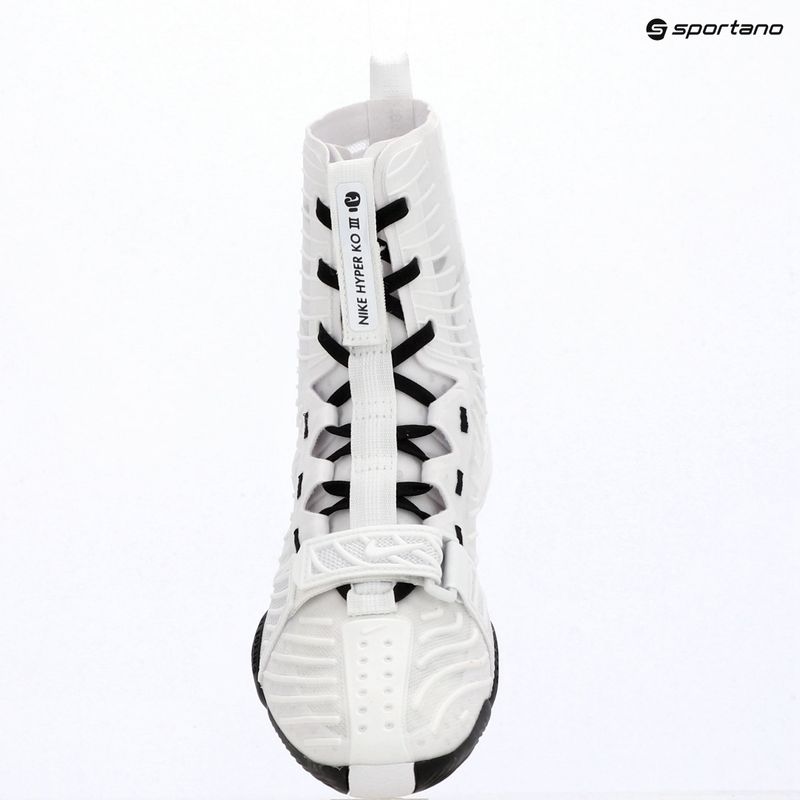 Boxerské topánky Nike HyperKo 3 white/black 18