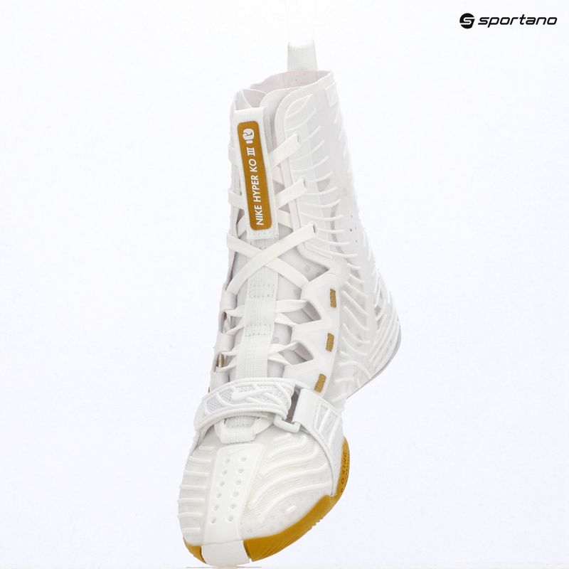 Boxerské topánky Nike HyperKo 3 white/metallic gold 18
