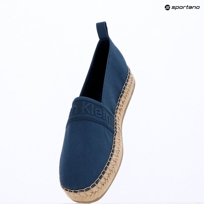 Dámske espadrilky Calvin Klein HW0HW02934 Oblique Webbing Key Largo 9