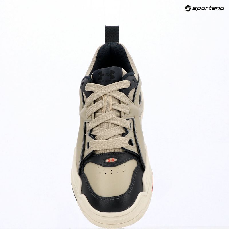 Tréningové topánky Under Armour HB-LO desert sand/stone/racer red 9