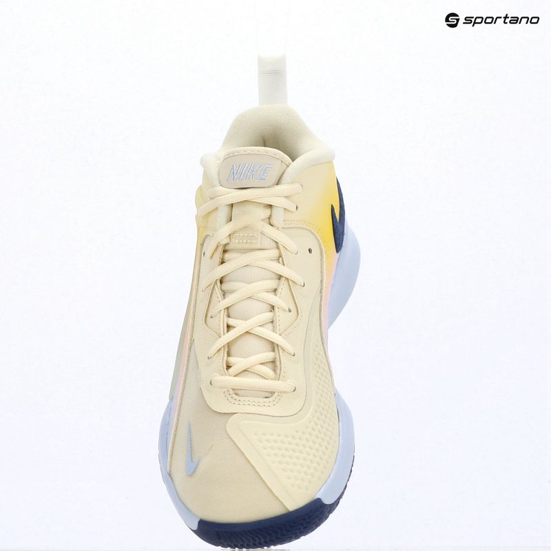Tenisky na volejbal Nike React Hyperset 2 SE kokosové mlieko/difúzovaná modrá/hydrogénová modrá 9