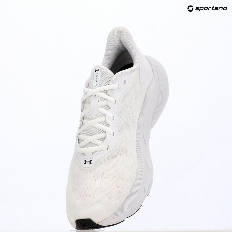 Pánske bežecké topánky Under Armour Turbulance 3 white/black/distant gray 10