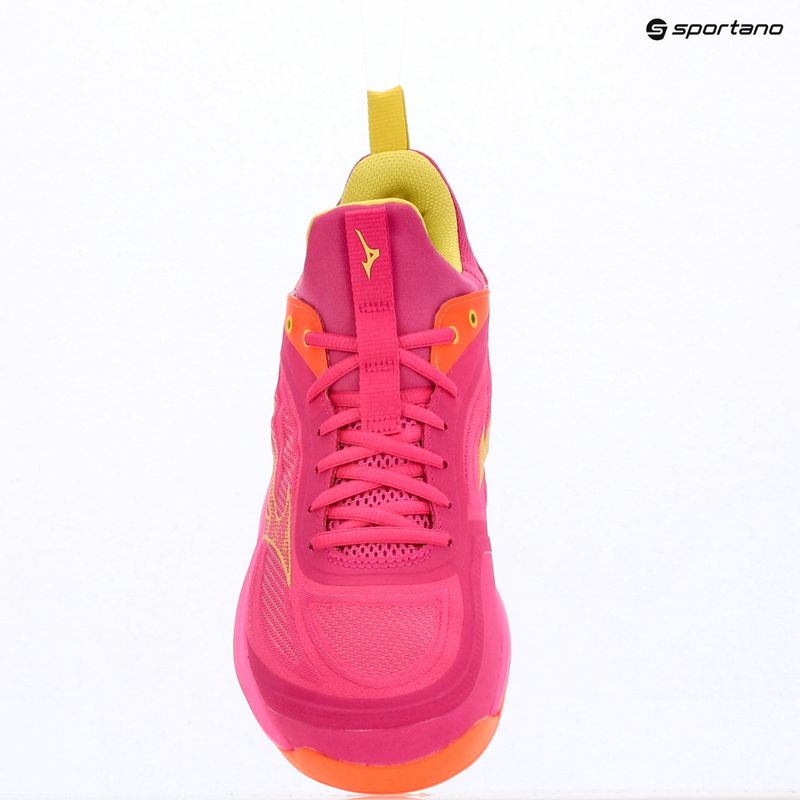 Volejbalové topánky Mizuno Wave Luminous 3 mugen pink tetra/fortune yellow/ligh 15
