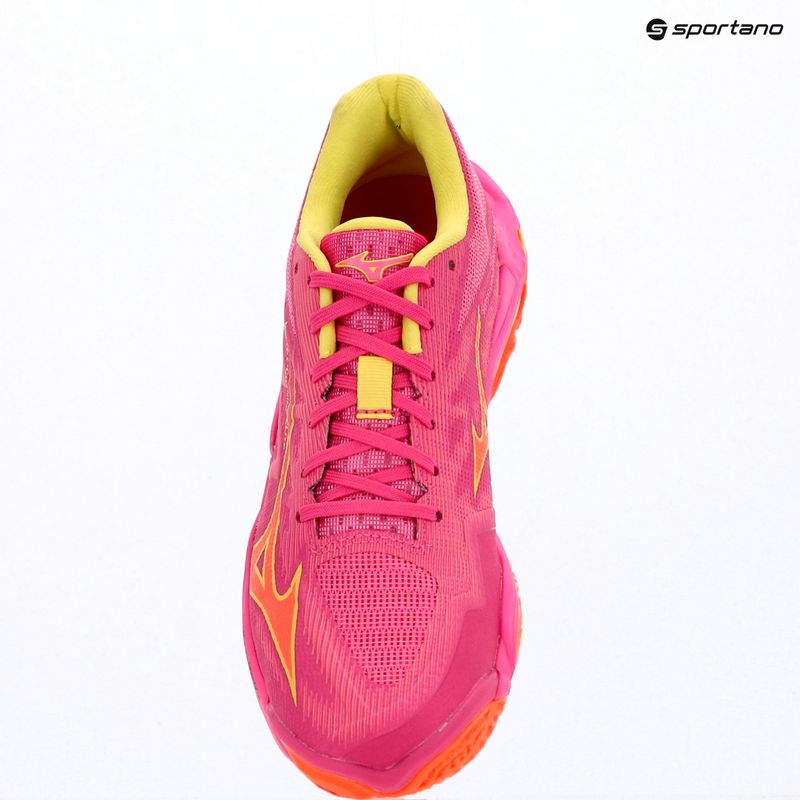 Volejbalové topánky Mizuno Wave Lightning Elite pink tetra/fortune yellow/ligh 15
