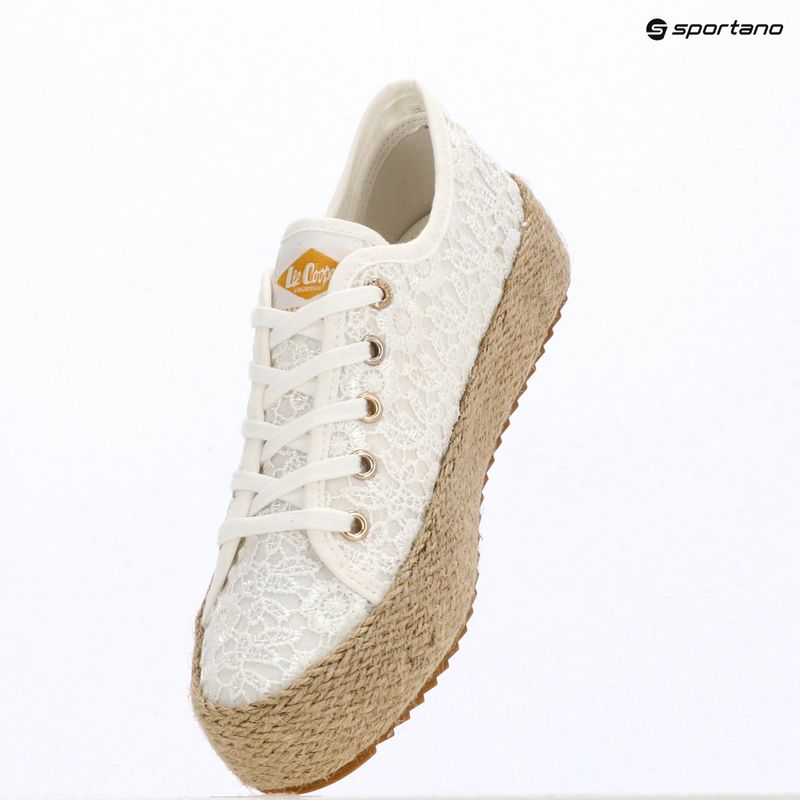 Dámske espadrilky Lee Cooper LCW-26-31-4326LA white 11