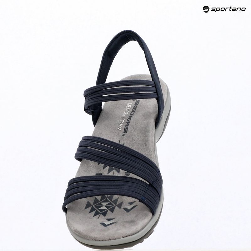 Dámske sandále SKECHERS Reggae Slim Coffee Run blue 11