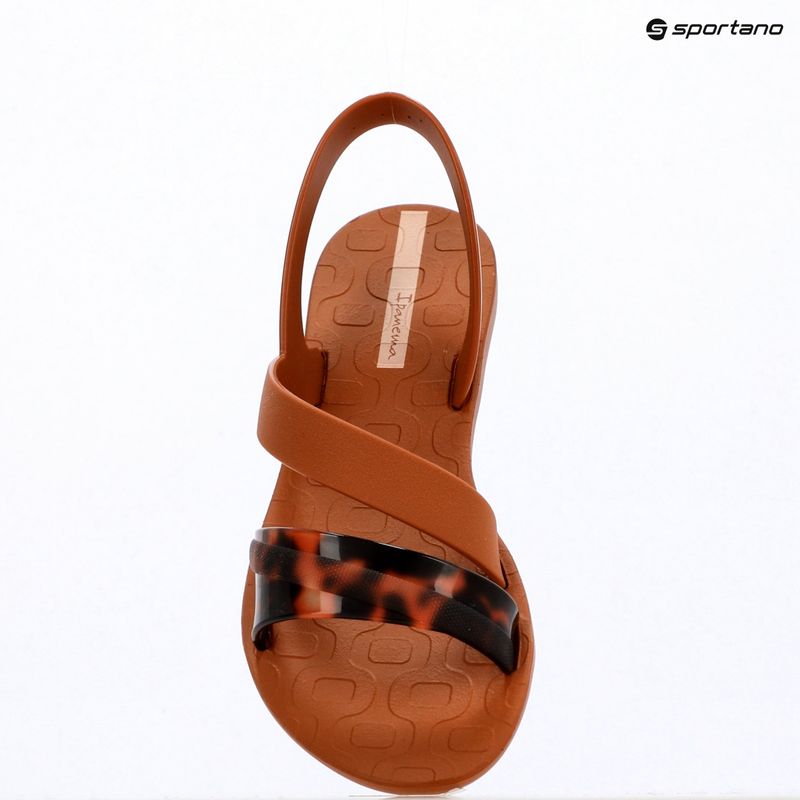 Dámske sandále Ipanema Vibrant Sand brown/turtle/beige 12