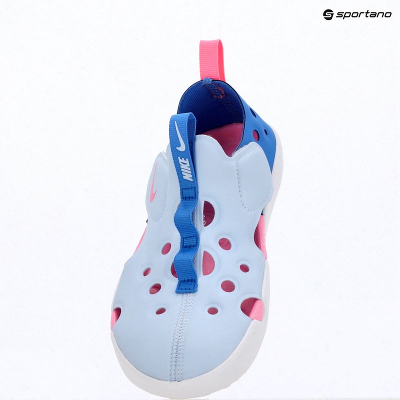 Detské sandále Nike Sunray Protect 4 HF6277 hydrogen blue/blue crystal/pink glow 14