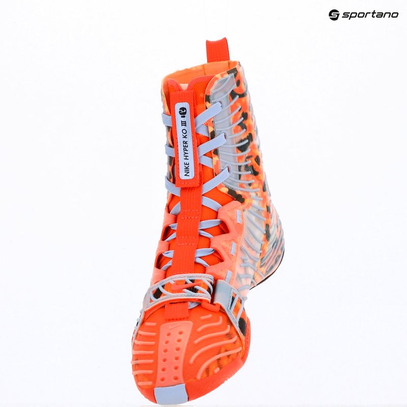 Boxerské topánky Nike HyperKo 3 SE black/bright crimson/aluminum 11