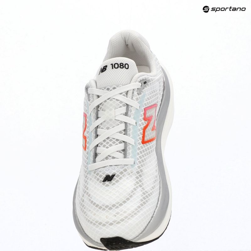 Dámske bežecké topánky New Balance 1080's V15 103 white/pink heat/tangerine heat 13