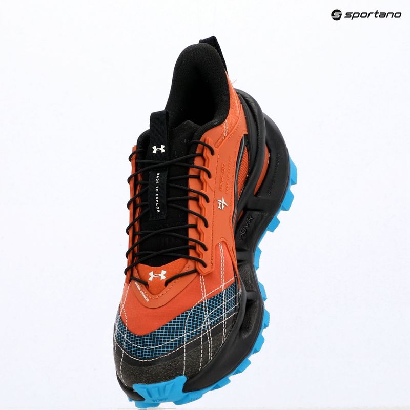 Bežecké topánky Under Armour UA EXPLOR TRAIL Org/Blk/Orange Noir/Anaranjado Negro 8
