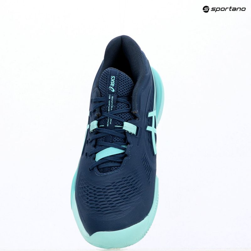 Pánske tenisové topánky ASICS Gel-Resolution X Clay night sky/illuminate mint 9