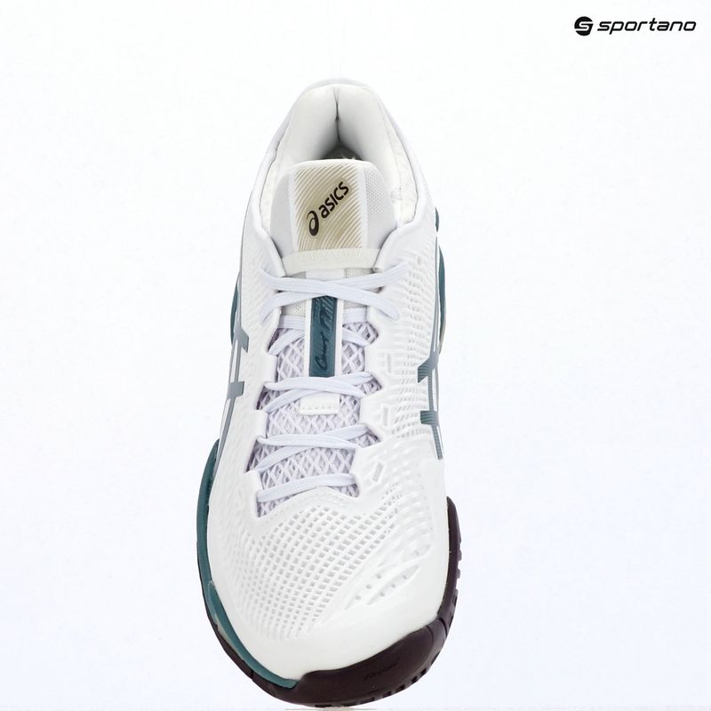 Pánske tenisové topánky ASICS Court FF 3 white/foggy teal 9