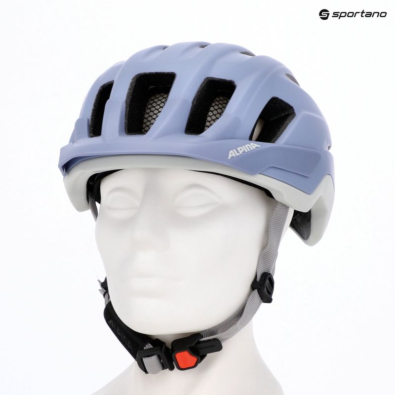 Cyklistická prilba Alpina Paranus MIPS lila/grey matt 6