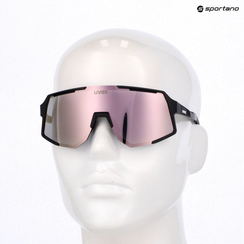 Slnečné okuliare UVEX Sequenze black matt/mirror silver 7