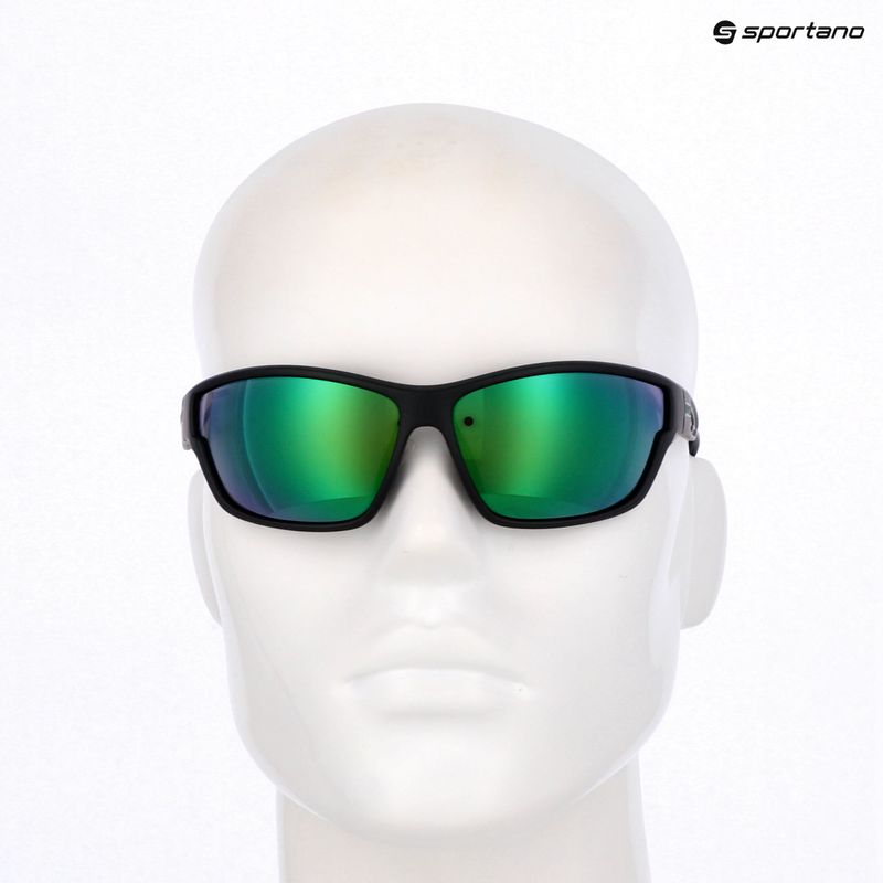 Slnečné okuliare UVEX Sportstyle 806 black matt/mirror green 7