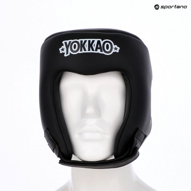 Boxerská prilba YOKKAO Competition black 11